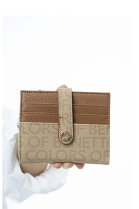 Benetton Monogram Açık Camel Kadın Portföy & Clutch Çanta BNT937