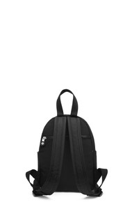  Smart Bags Krinkıl Siyah Kumaş Kadın Sırt Çantası SMB3028