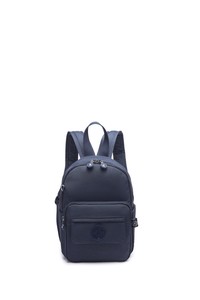 Smart Bags Krinkıl Lacivert Kumaş Kadın Sırt Çantası SMB3028