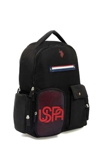  U.S. Polo Assn.  Siyah Unisex Sırt Çantası PLÇAN23191