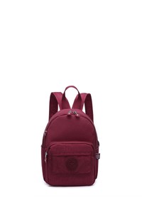 Smart Bags Krinkıl Bordo Kumaş Kadın Sırt Çantası SMB3028