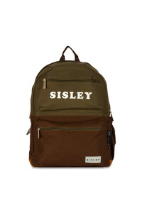  Sisley  Yeşil/Kahve Unisex Sırt Çantası SİSLEY 12911