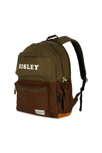  Sisley  Yeşil/Kahve Unisex Sırt Çantası SİSLEY 12911