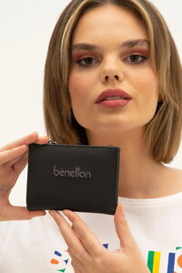 Benetton  Siyah Kadın Portföy & Clutch Çanta BNT1302