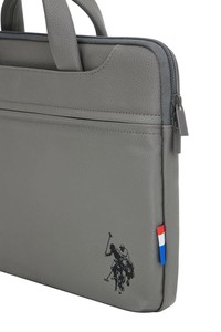  U.S. Polo Assn.  Gri Unisex Laptop & Evrak Çantası PLEVR23704