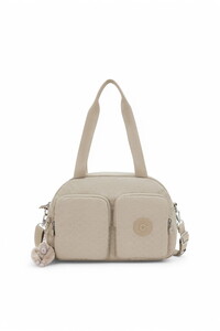 Kipling Cool Defea Sign Beige Emb Kadın Omuz Çantası KI6017