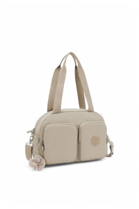  Kipling Cool Defea Sign Beige Emb Kadın Omuz Çantası KI6017