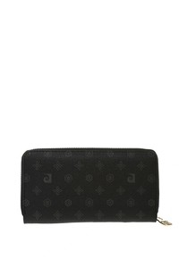  Pierre Cardin  Siyah Monogram Kadın Portföy & Clutch Çanta PC22Y600-MN