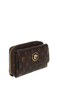  Pierre Cardin  Kahve Monogram Kadın Portföy & Clutch Çanta PC22Y604-MN