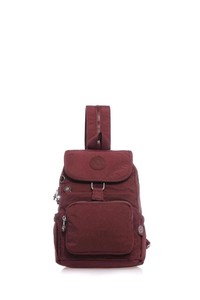 Smart Bags Krinkıl New Bordo Kumaş Kadın Sırt Çantası SMB1138