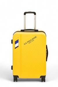 U.S. Polo Assn.  Sarı Unisex Kabin Boy Valiz PLVLZ23348C-K