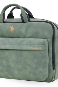  U.S. Polo Assn.  Yeşil Unisex Laptop & Evrak Çantası PLEVR23625