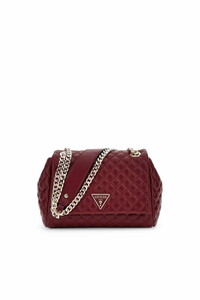 Guess Eco Rianee Bordo Kadın Çapraz Askılı Çanta HWEQG954121