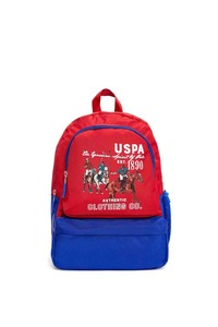 U.S. Polo Assn.  Kırmızı/Mavi Unisex Sırt Çantası PLÇAN22036