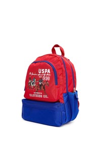  U.S. Polo Assn.  Kırmızı/Mavi Unisex Sırt Çantası PLÇAN22036